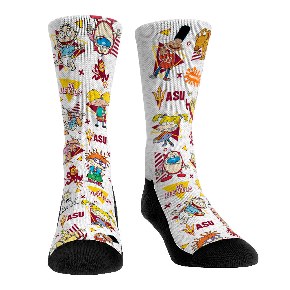Arizona State Sun Devils - 90's Nickelodeon Characters All-Over
