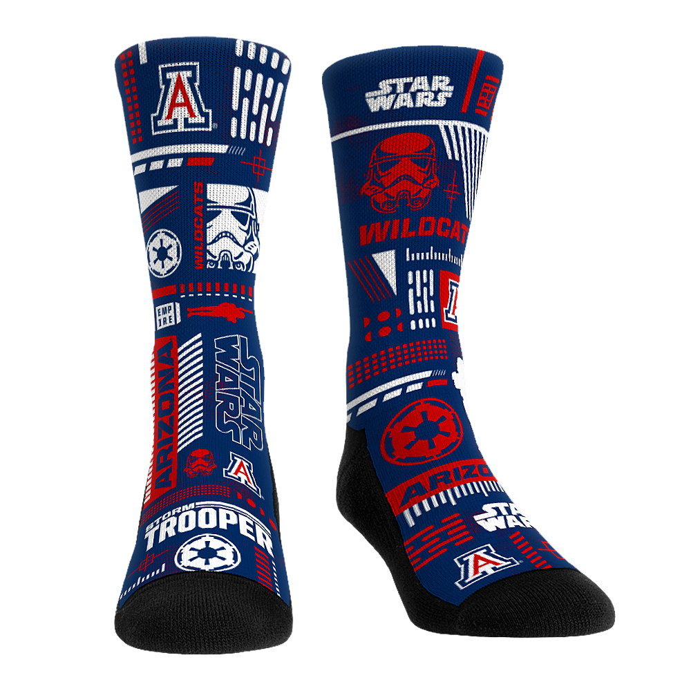 Arizona Wildcats - Star Wars - Stormtrooper Pattern