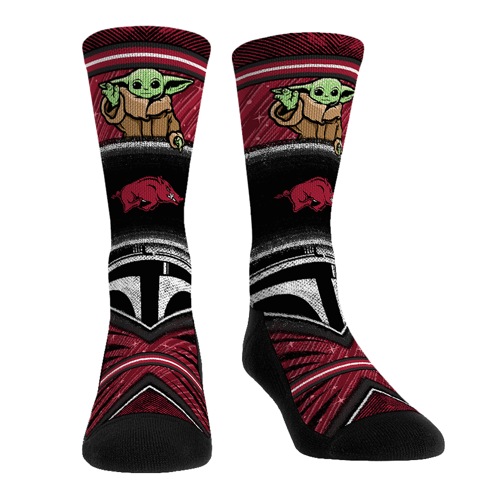 Arkansas Razorbacks - Star Wars - Grogu Intergalactic Fan