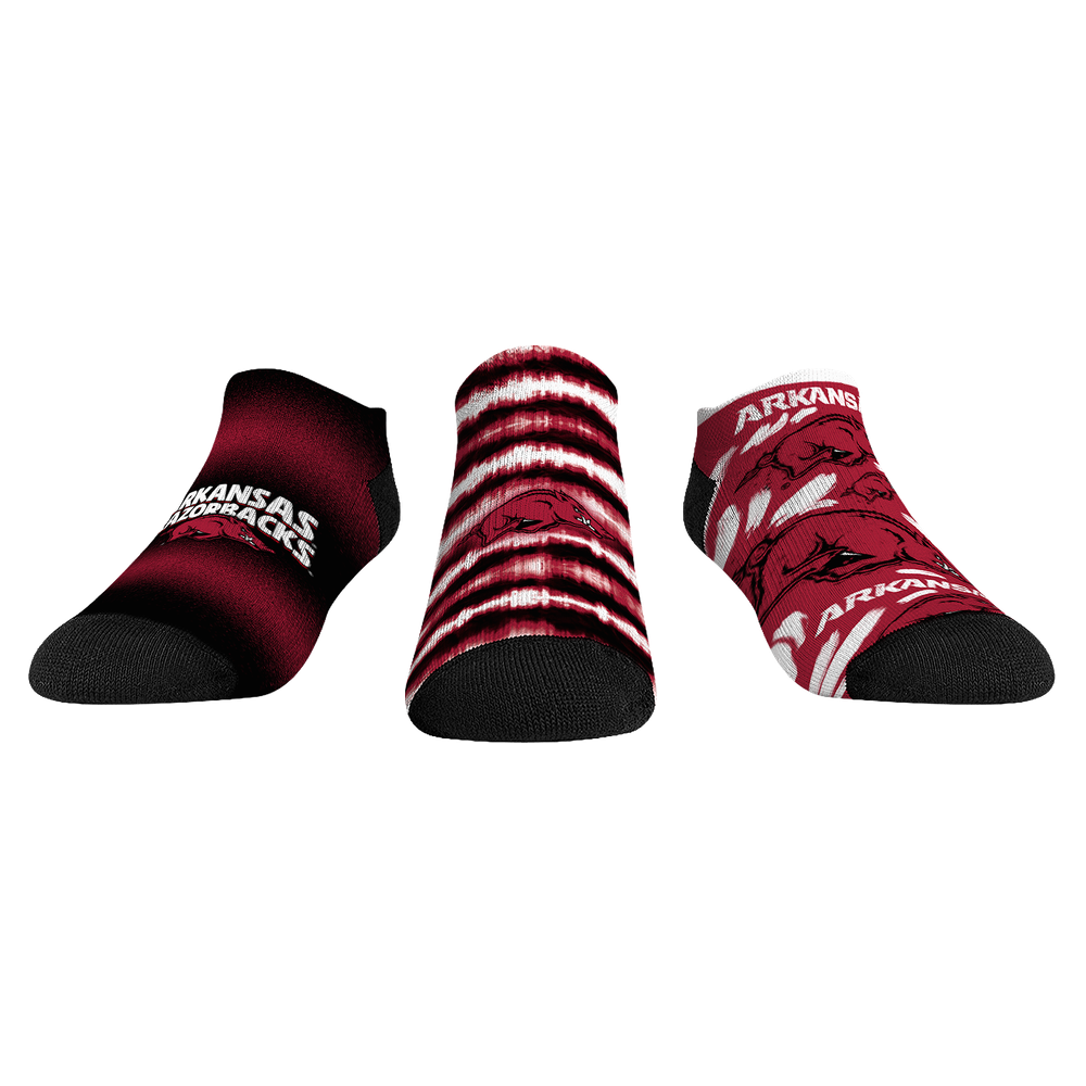 Arkansas Razorbacks - Low Cut - Make Some Noise (3-Pack)