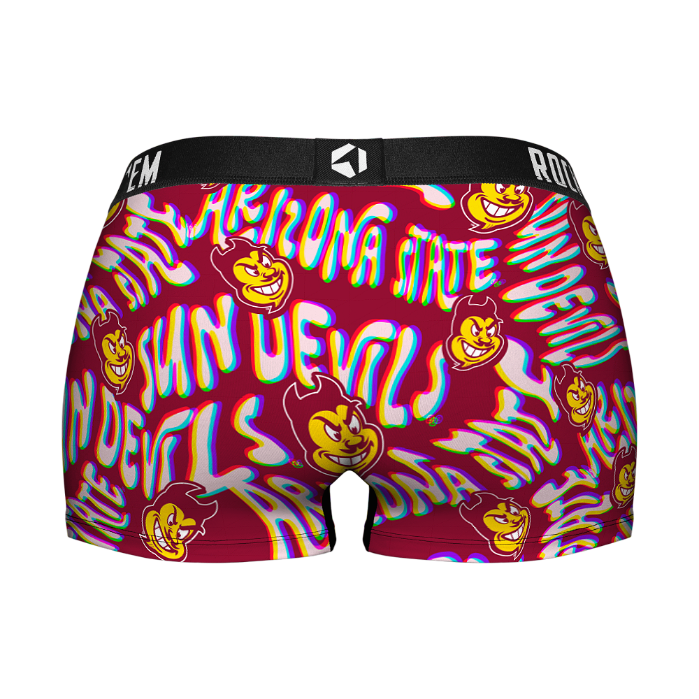 Women's Boy Shorts - Arizona State Sun Devils - Twisted Wordmark