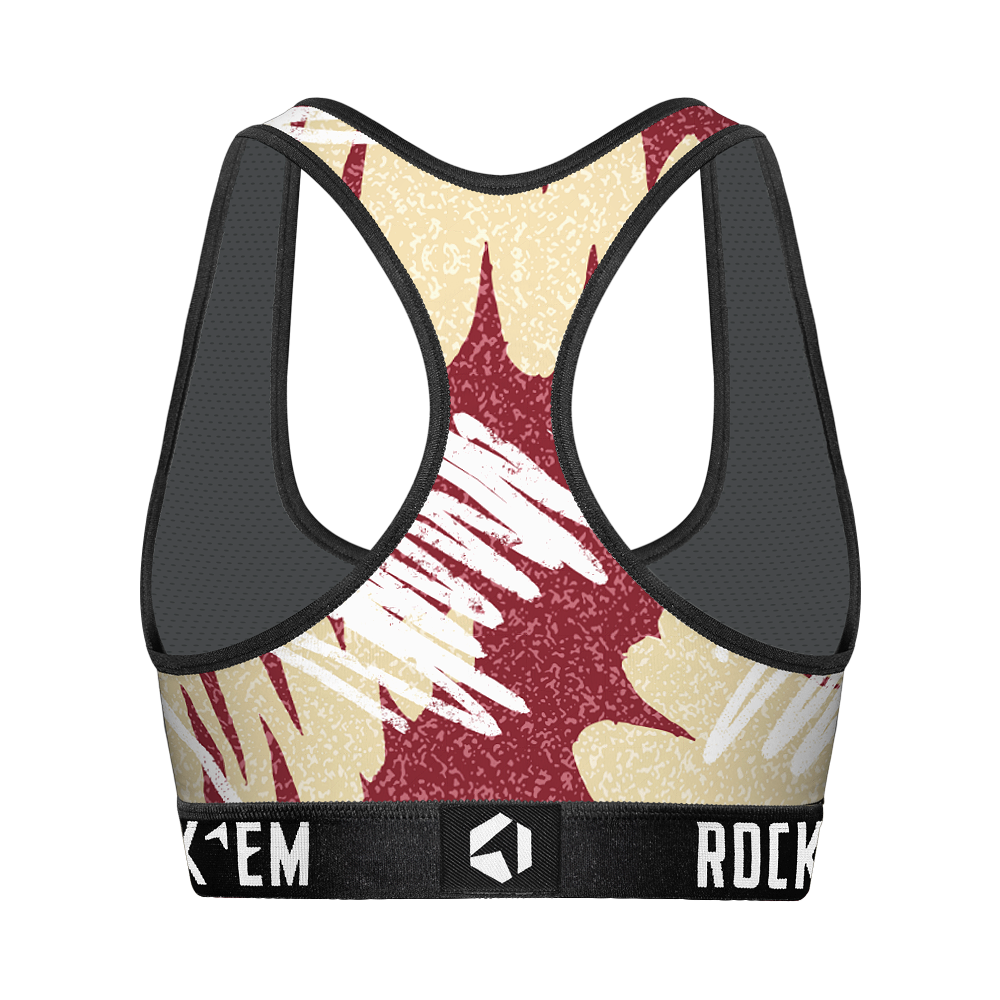 Women's Sports Bra - Florida State Seminoles - Team Blast