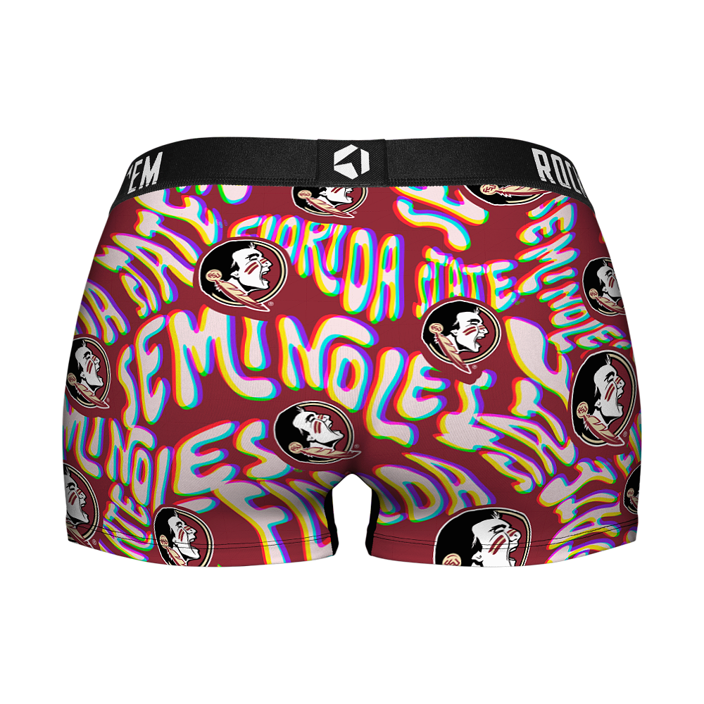 Women's Boy Shorts - Florida State Seminoles - Twisted Wordmark