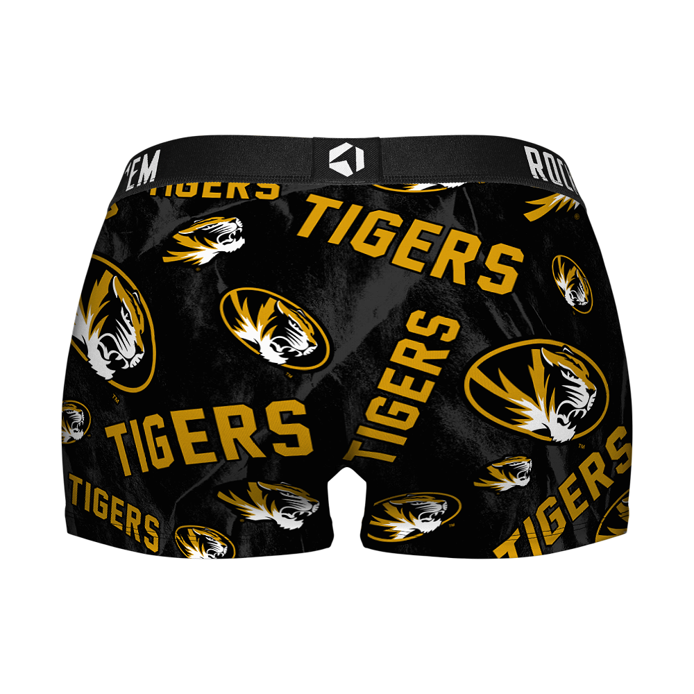 Women's Boy Shorts - Missouri Tigers - Logo All-Over