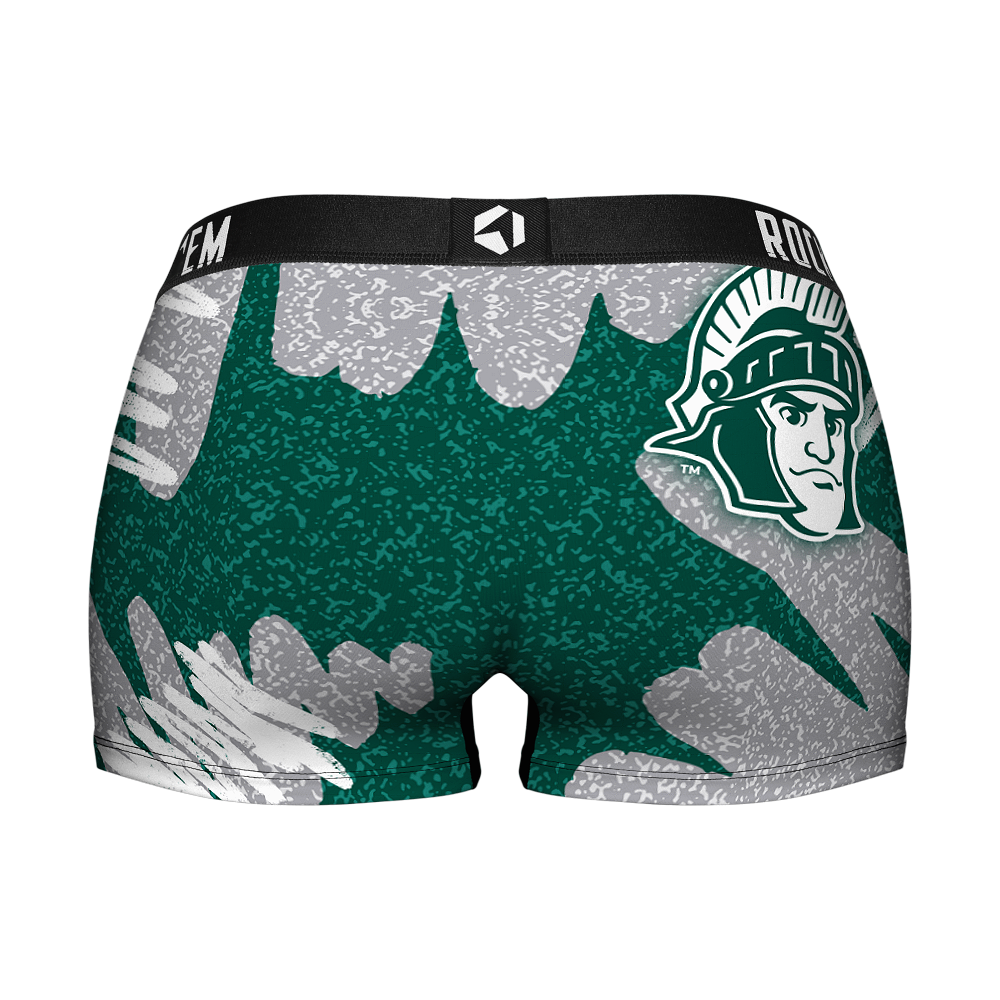 Women's Boy Shorts - Michigan State Spartans - Team Blast