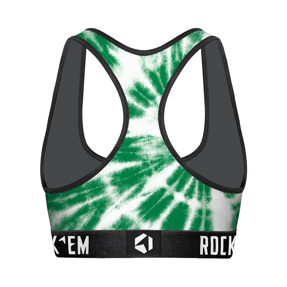 Women's Sports Bra - Oregon Ducks - Team Tie Dye