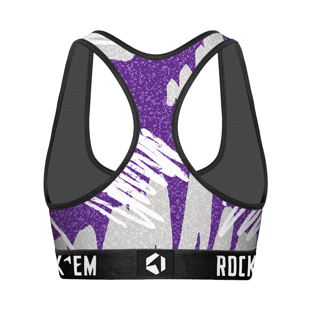 Women's Sports Bra - TCU Horned Frogs - Team Blast