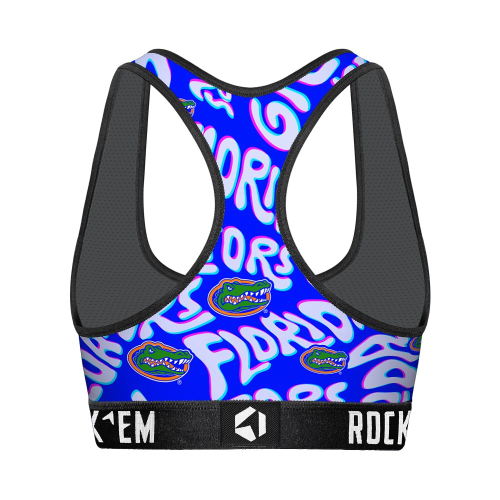 Women's Sports Bra - Florida Gators - Twisted Wordmark
