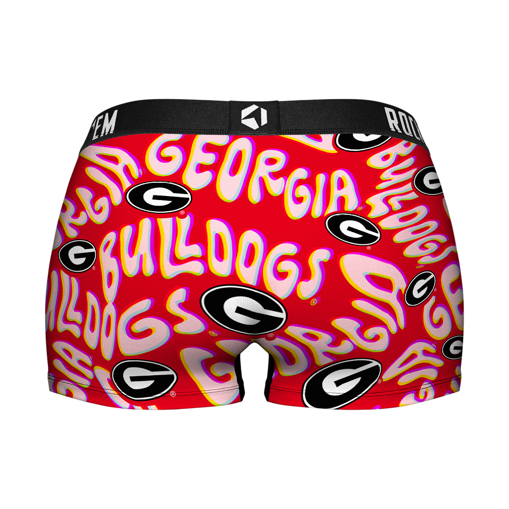 Women's Boy Shorts - Georgia Bulldogs - Twisted Wordmark