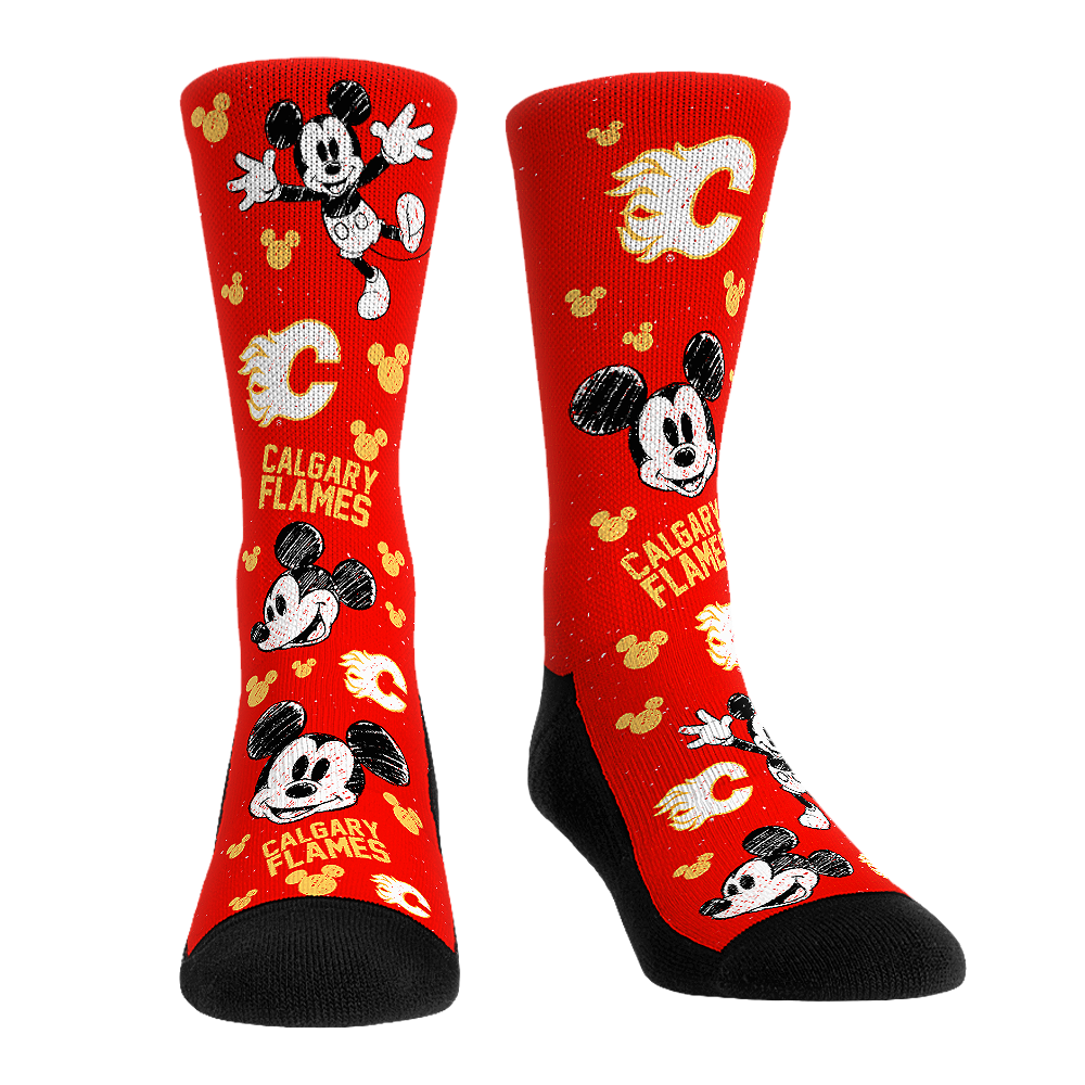 Calgary Flames - Disney - Mickey Sketch