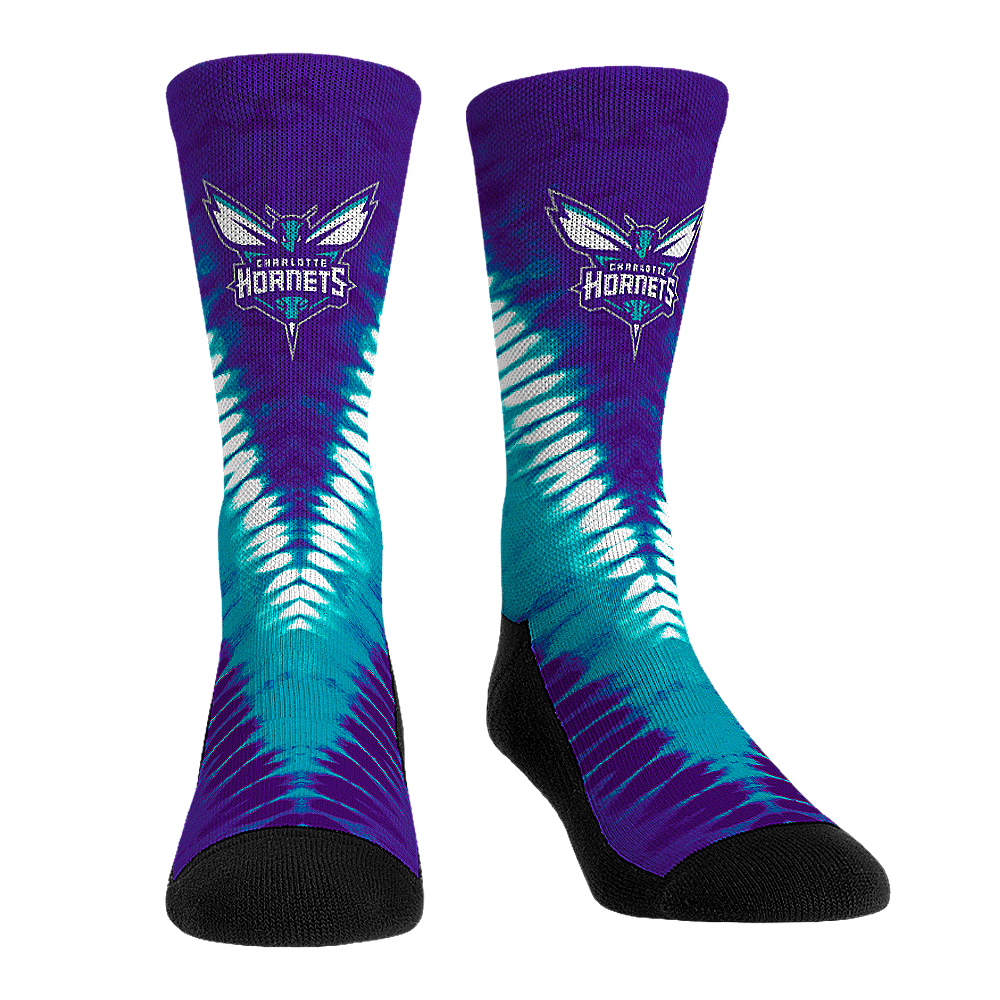 Charlotte Hornets - V Shape Tie Dye