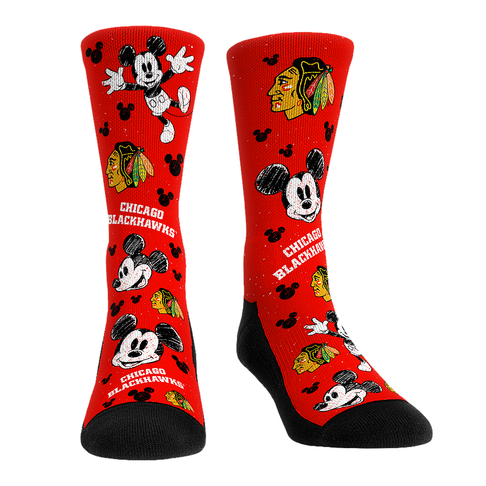 Chicago Blackhawks - Disney - Mickey Sketch