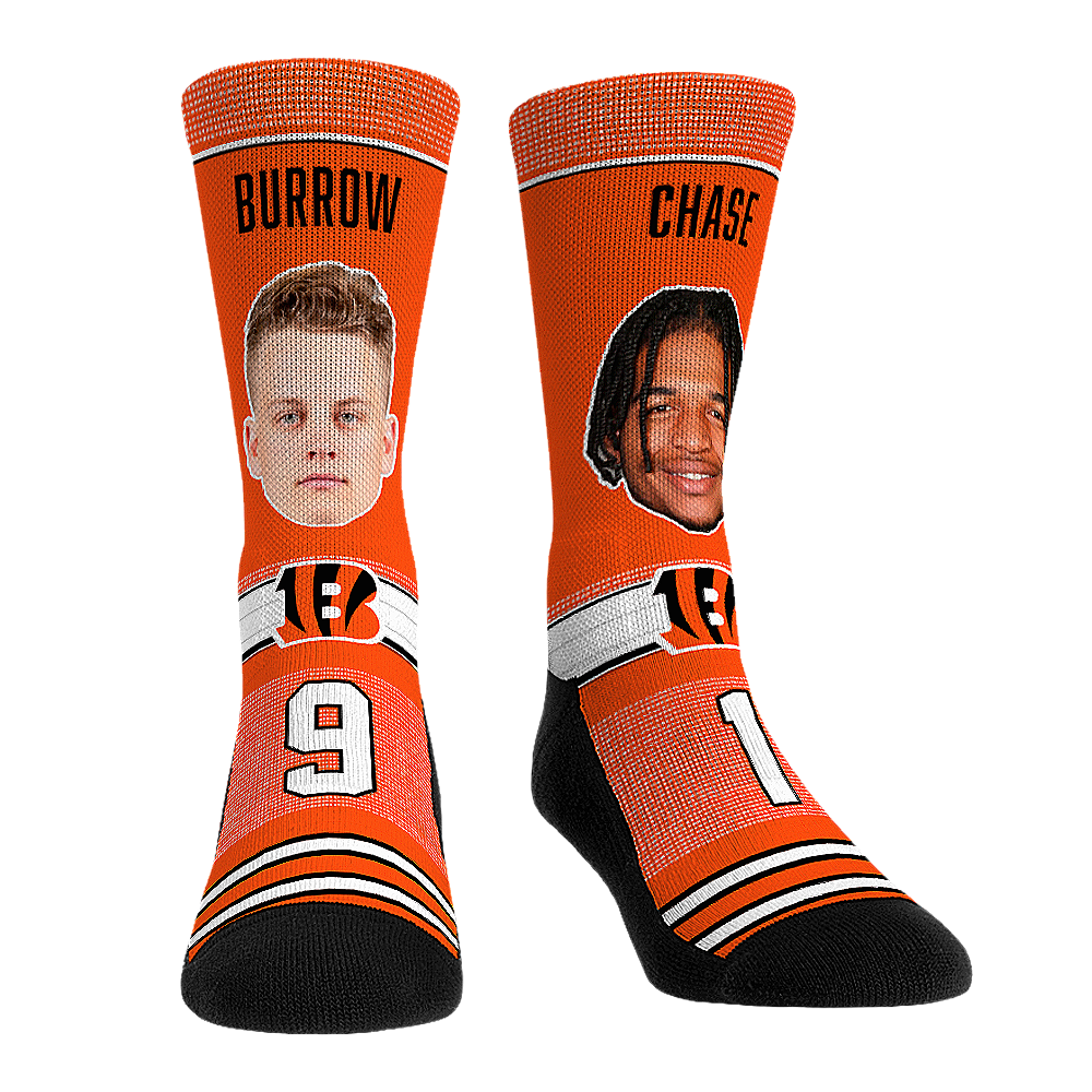 Joe Burrow & Ja'Marr Chase - Cincinnati Bengals - Teammates