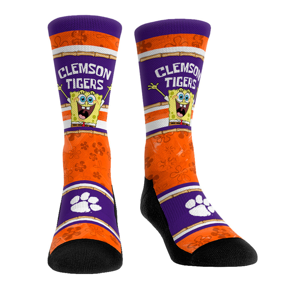 Clemson Tigers - SpongeBob SquarePants Tiki Stripe