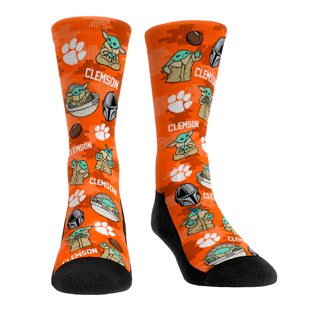 Clemson Tigers - Star Wars - Grogu All-Over