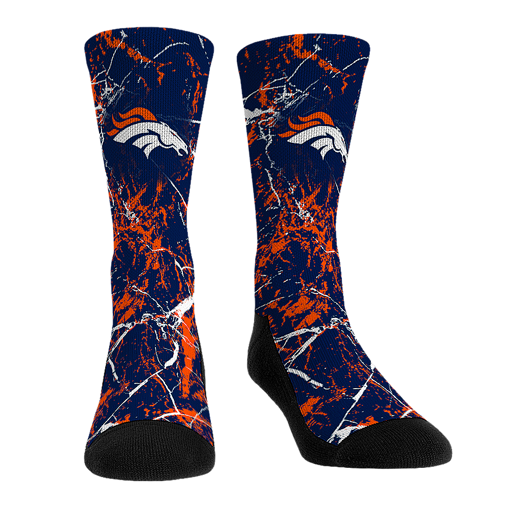 Denver Broncos - Cracked Marble