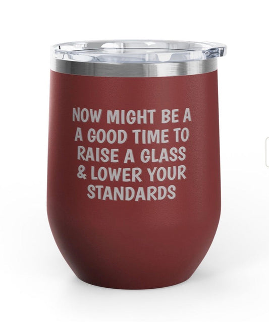 Wine Tumblers, 12 oz. - Lower Standards