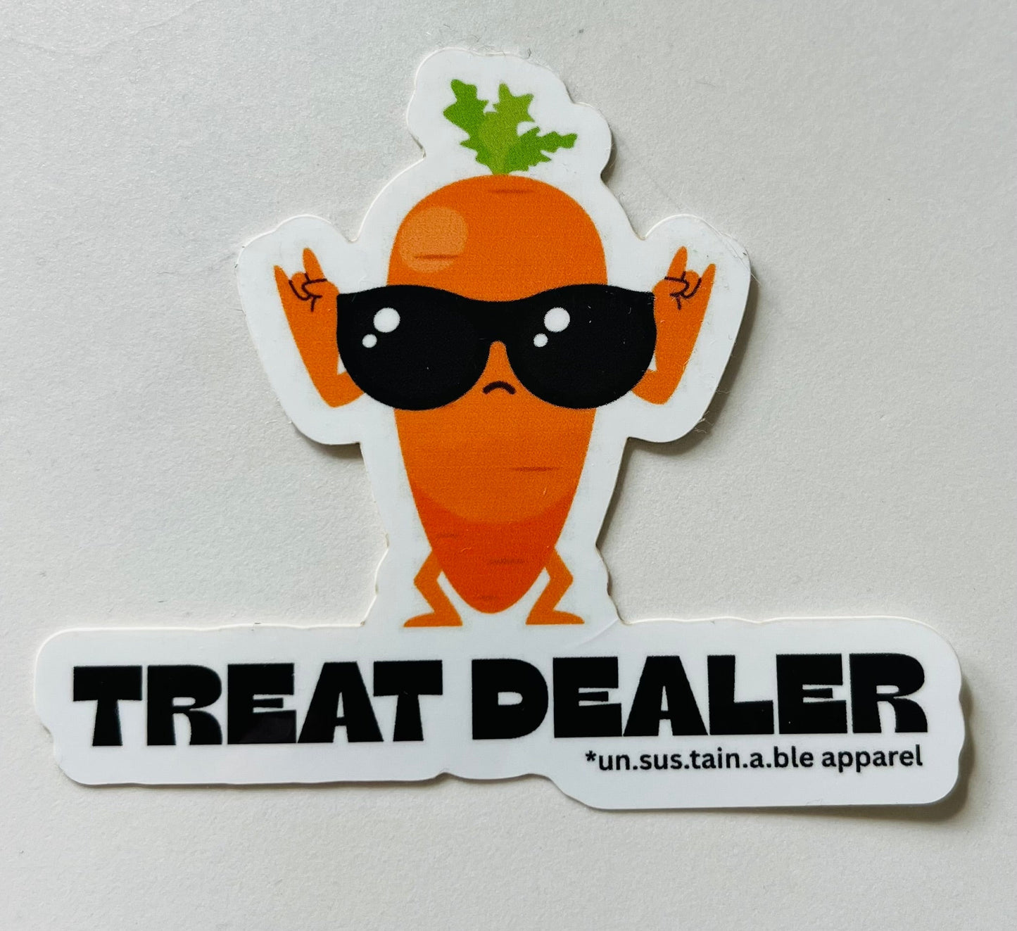 Die Cut Vinyl Sticker - 3x3 - Treat Dealer