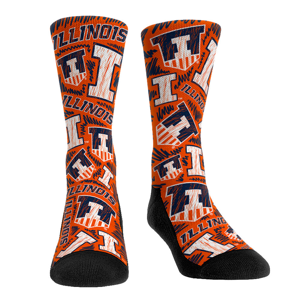 Illinois Fighting Illini - Logo Sketch