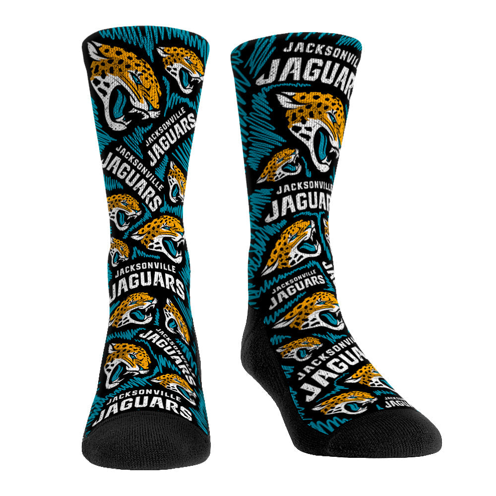 Jacksonville Jaguars - Logo Sketch (Black)
