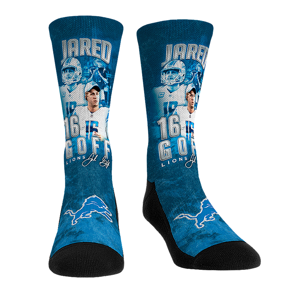 Jared Goff - Detroit Lions - Retro Photo