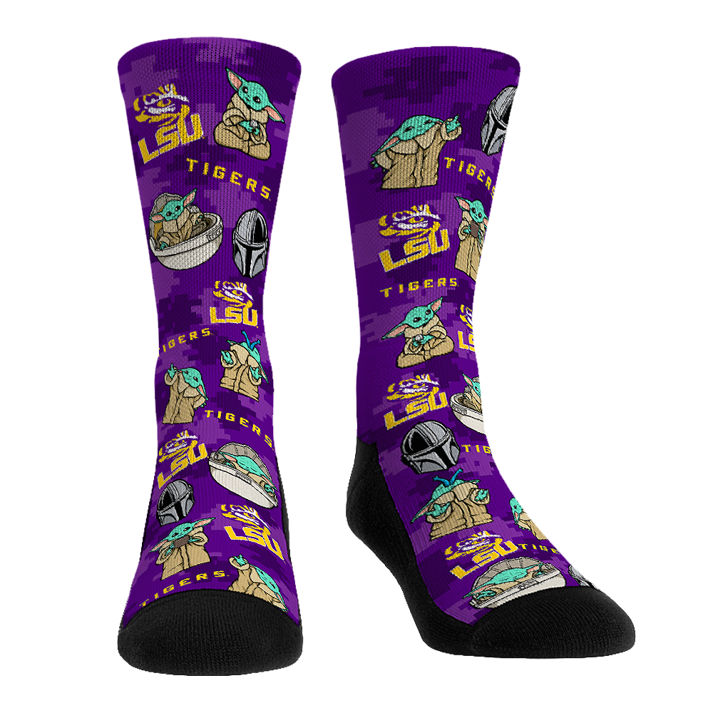 LSU Tigers - Star Wars - Grogu All-Over