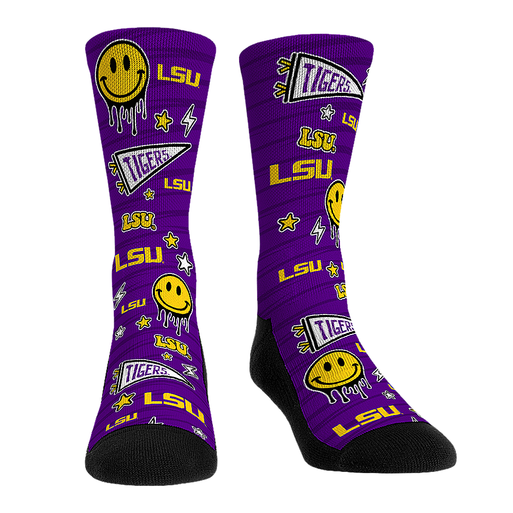 LSU Tigers - Smiley Stickers