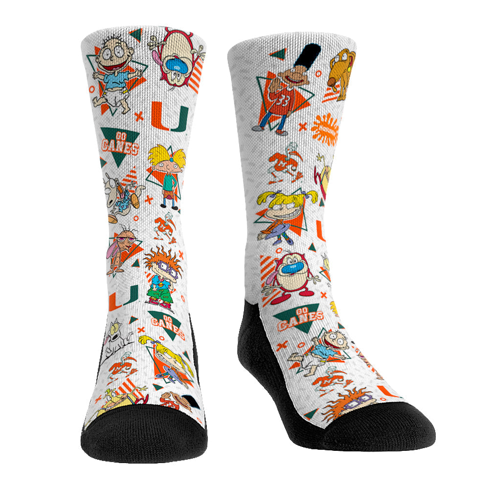 Miami Hurricanes - 90's Nickelodeon Characters All-Over