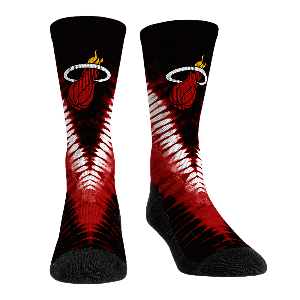 Miami Heat - V Shape Tie Dye