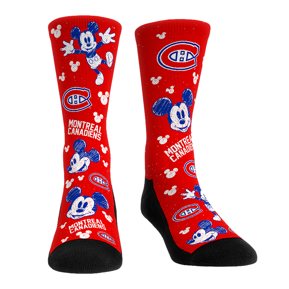 Montreal Canadiens - Disney - Mickey Sketch