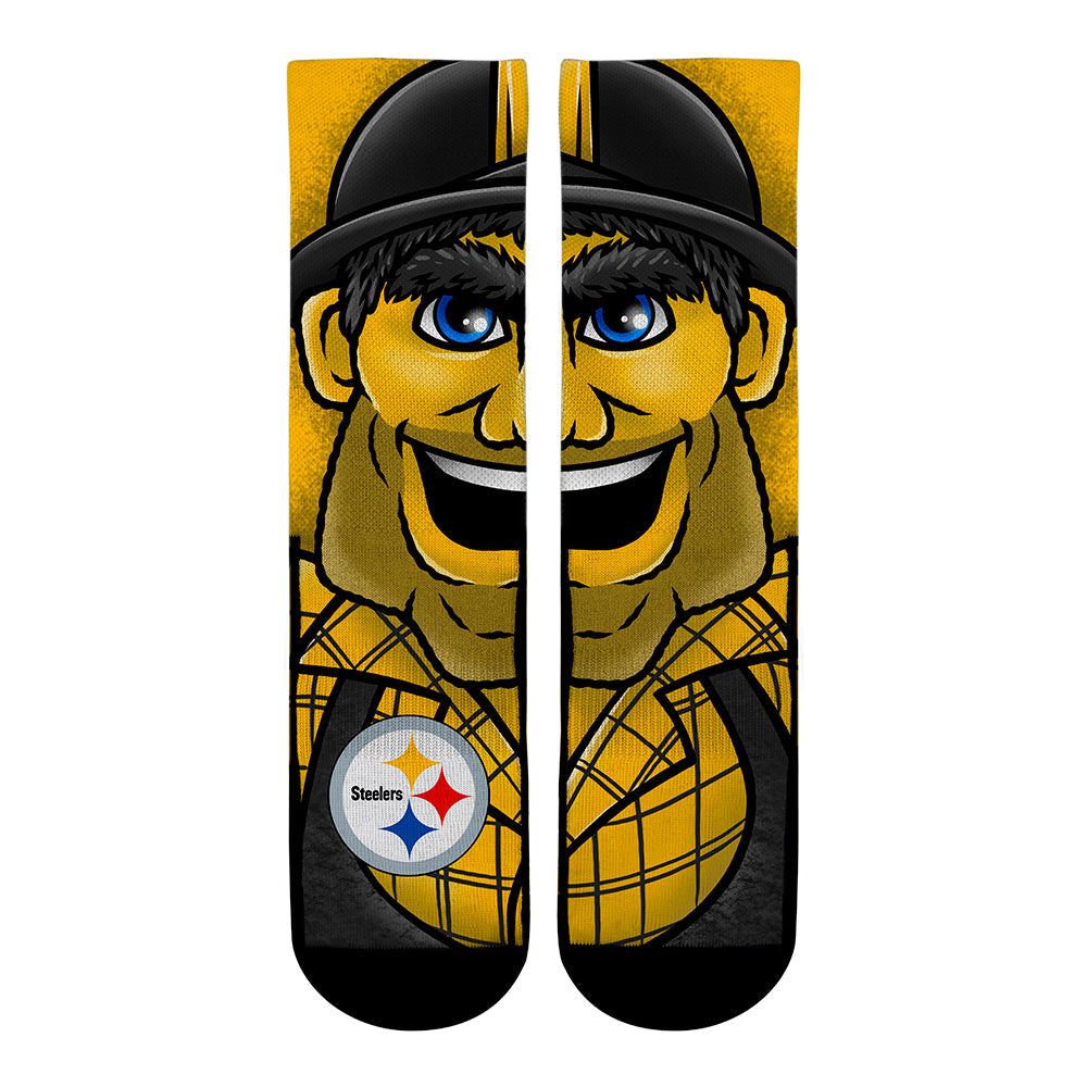 Pittsburgh Steelers - Split Face Mascot