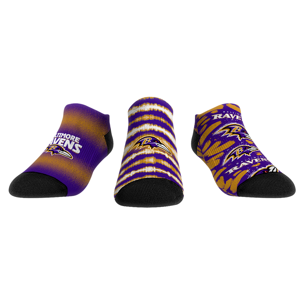 Baltimore Ravens - Low Cut - Make Some Noise (3-Pack)