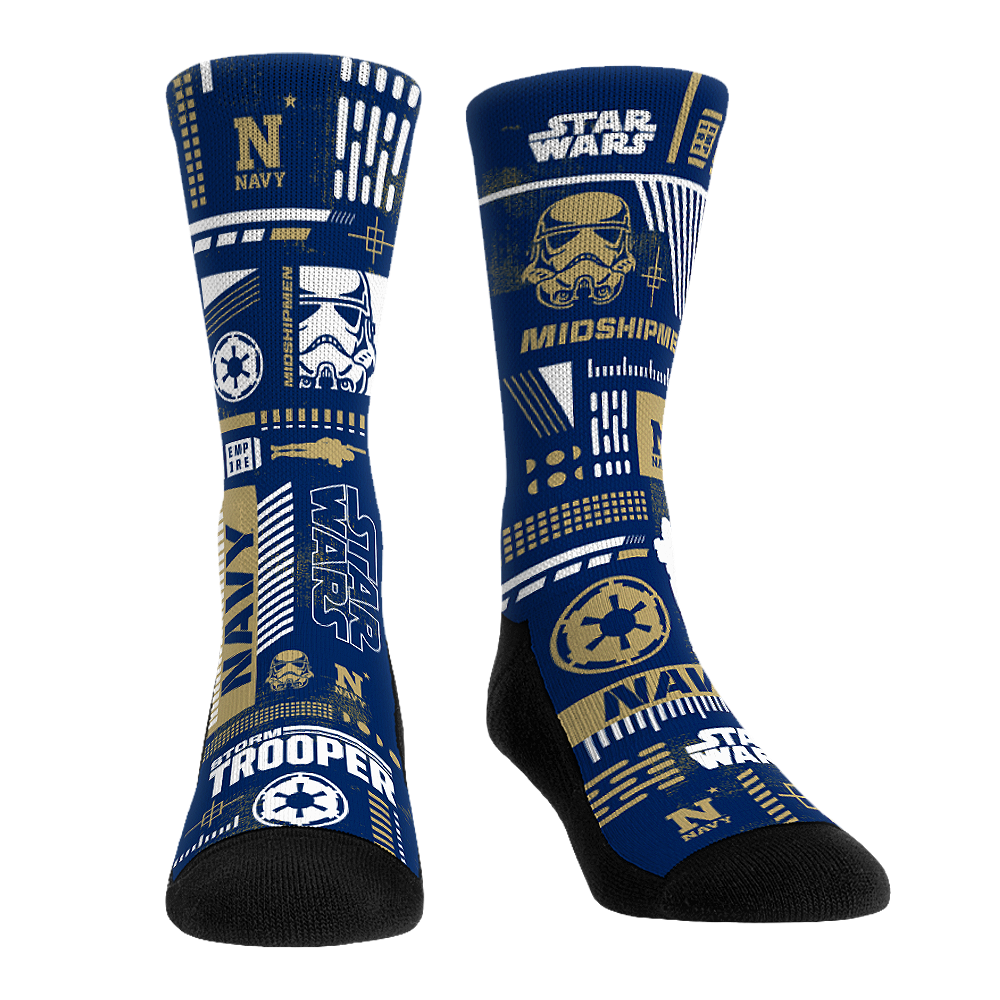 Navy Midshipmen - Star Wars - Stormtrooper Pattern