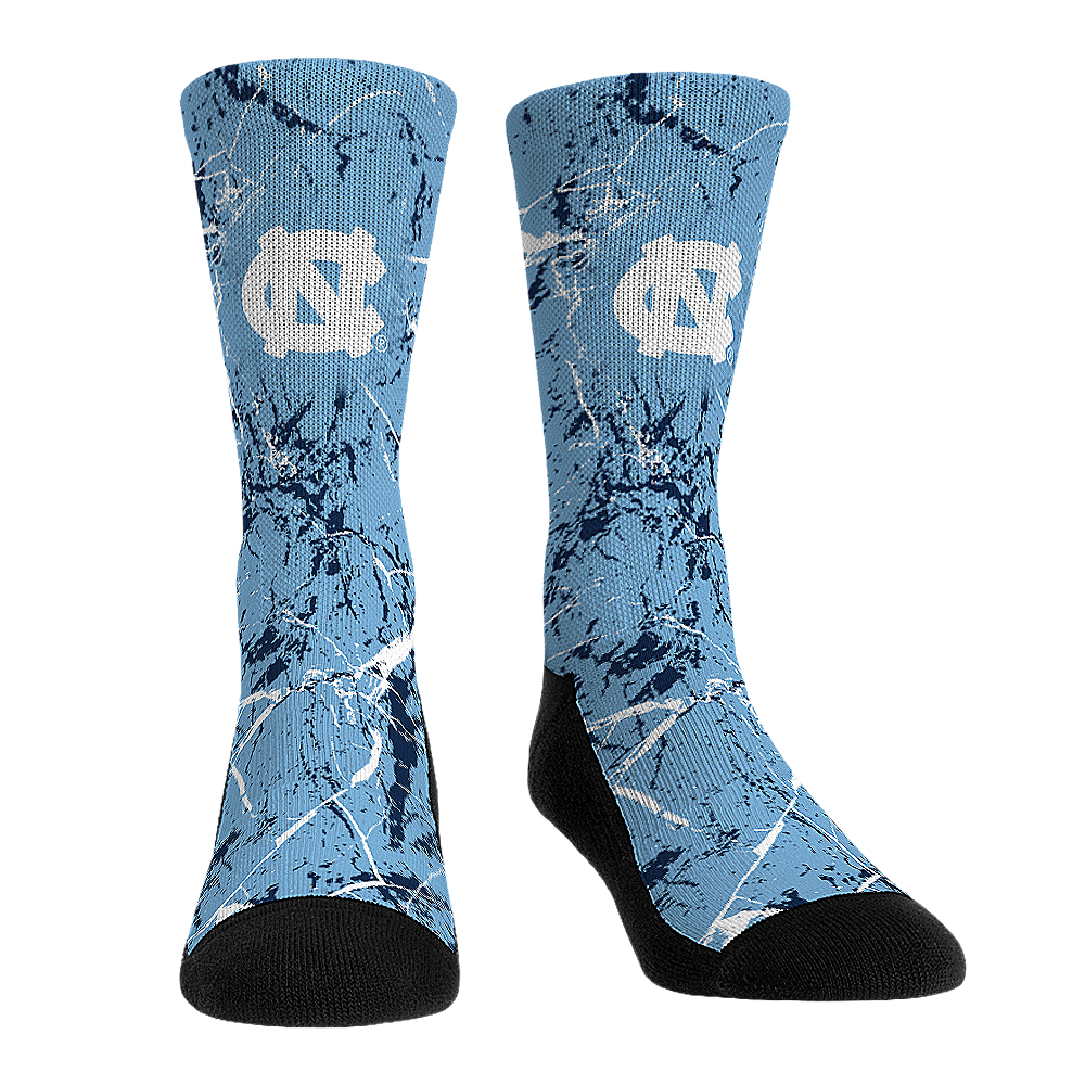 North Carolina Tar Heels - Cracked Marble