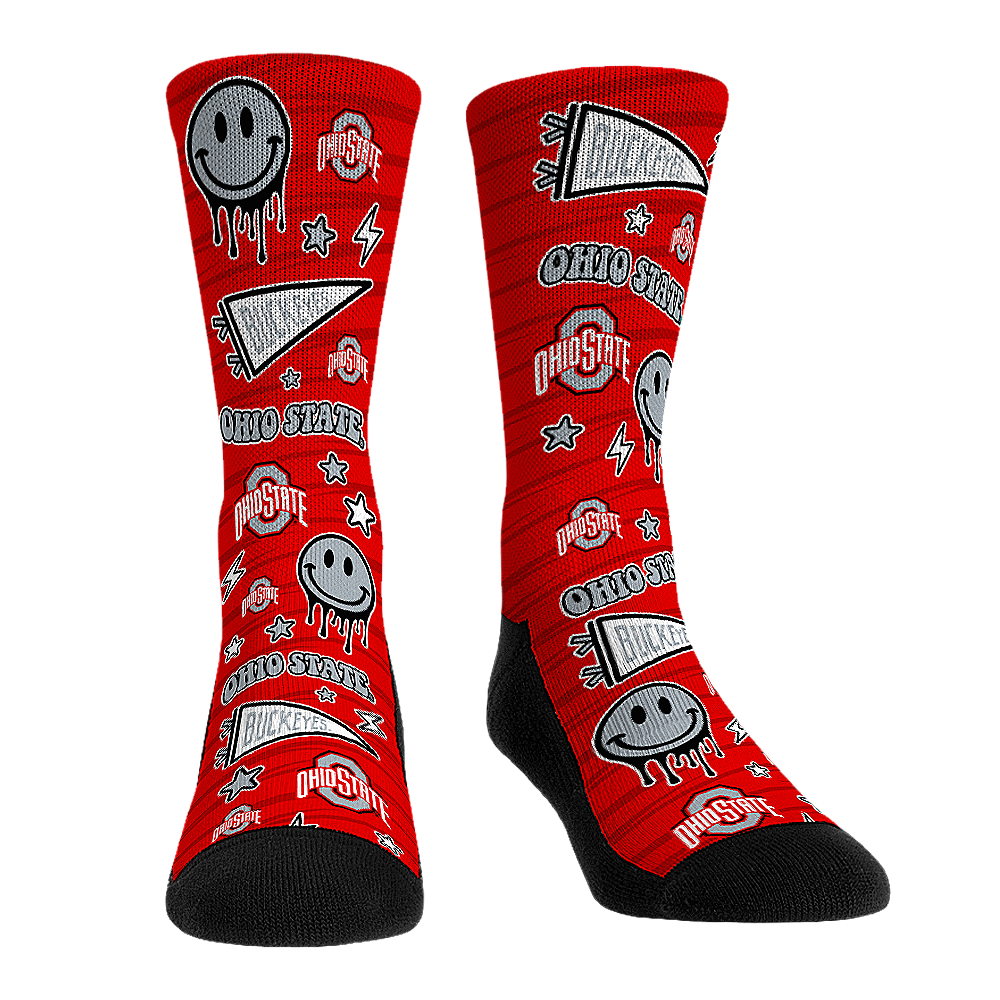 Ohio State Buckeyes - Smiley Stickers