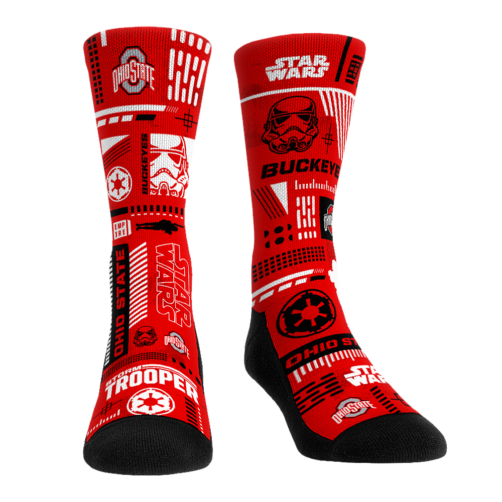 Ohio State Buckeyes - Star Wars - Stormtrooper Pattern