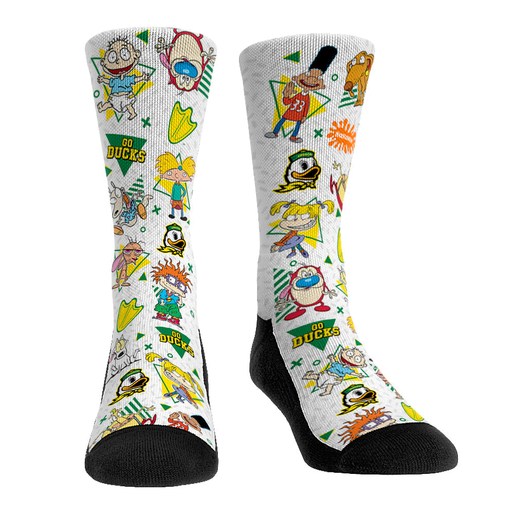 Oregon Ducks - 90's Nickelodeon Characters All-Over