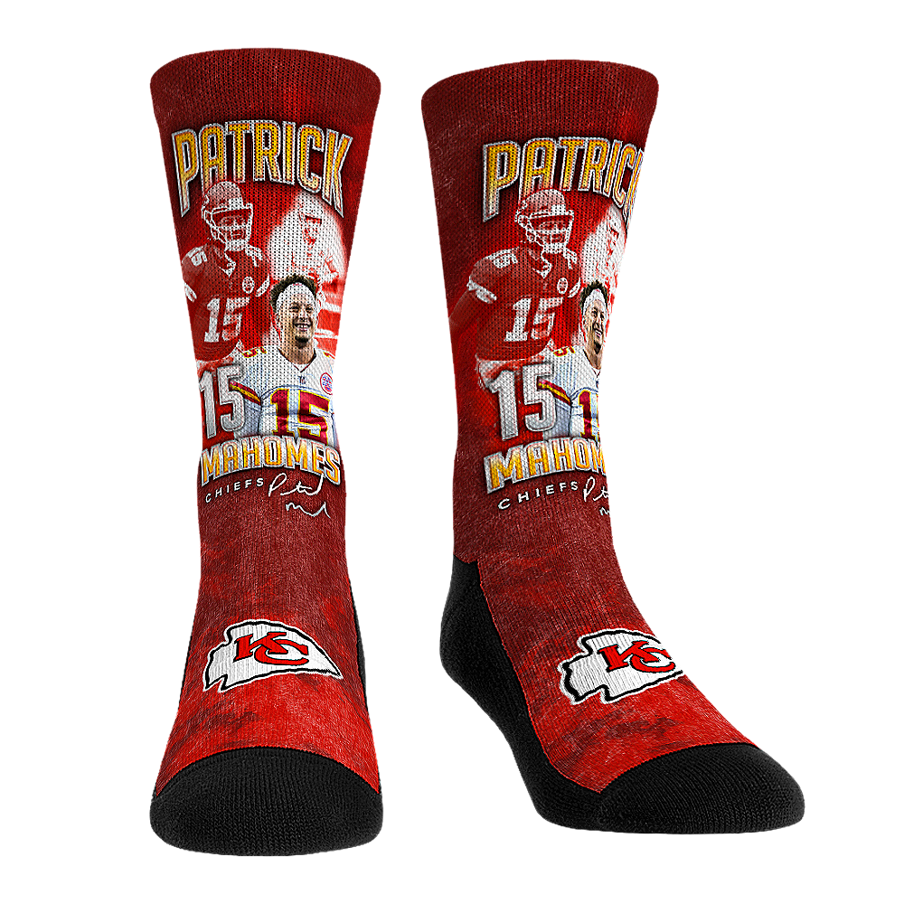 Patrick Mahomes - Kansas City Chiefs - Retro Photo