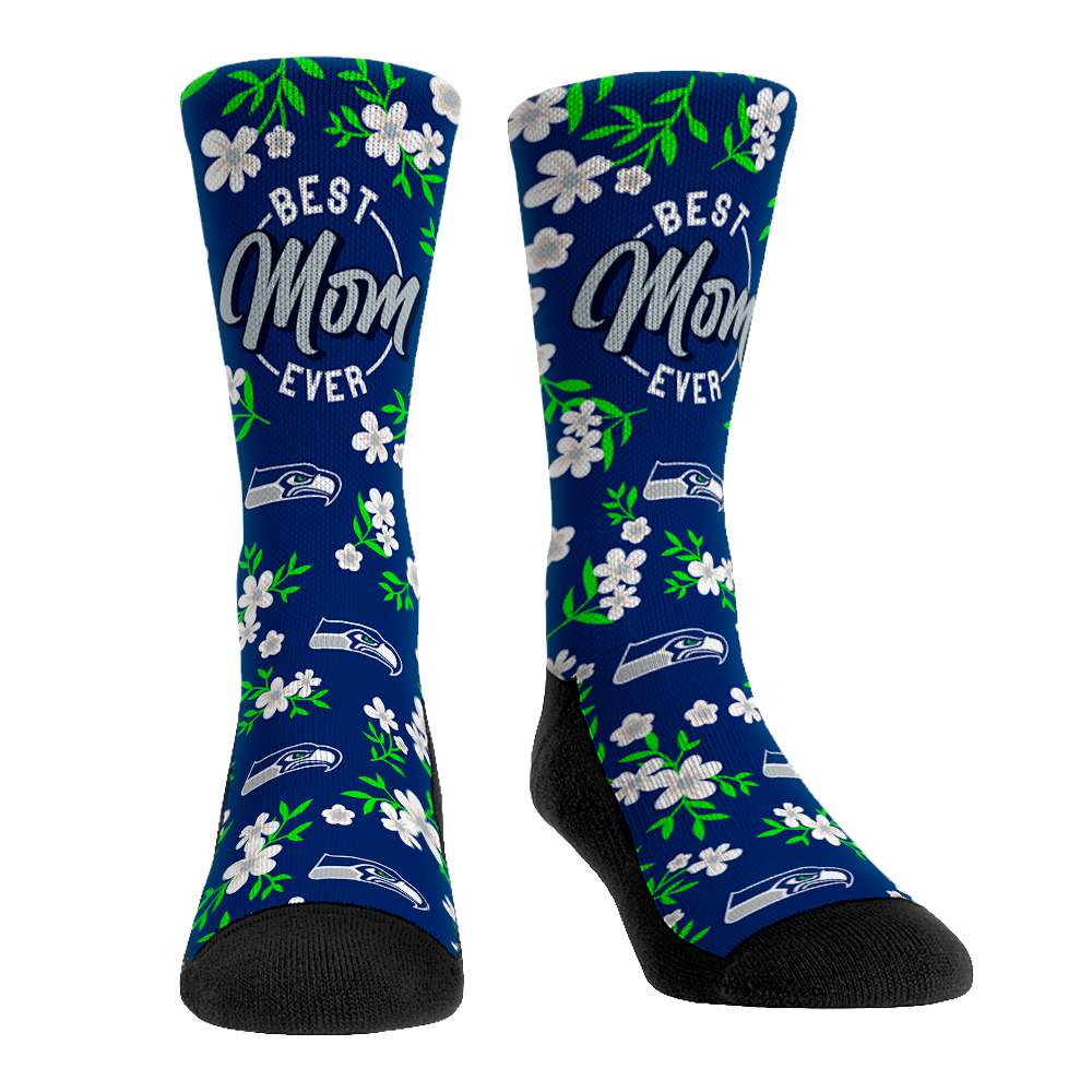 Seattle Seahawks - Best Mom Floral