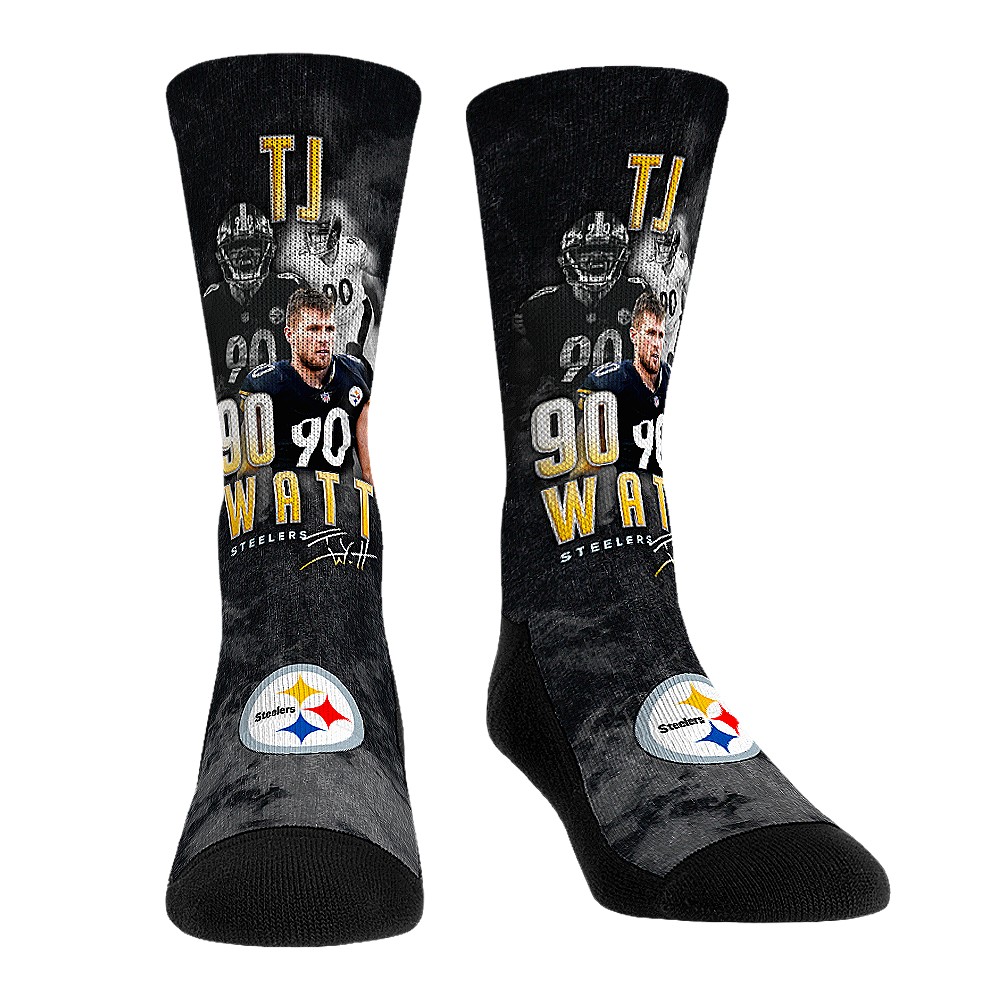 T.J. Watt - Pittsburgh Steelers - Retro Photo