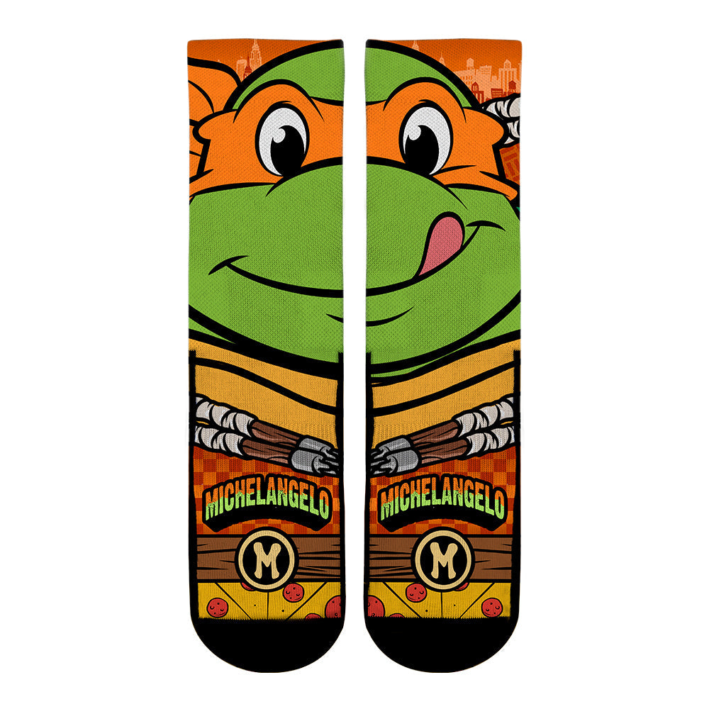Teenage Mutant Ninja Turtles - Michelangelo - Split Face