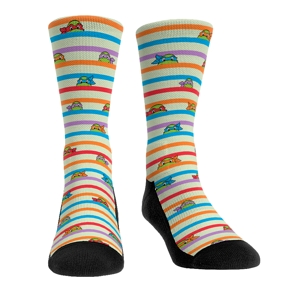 Teenage Mutant Ninja Turtles - Group - Peek-A-Boo Stripes