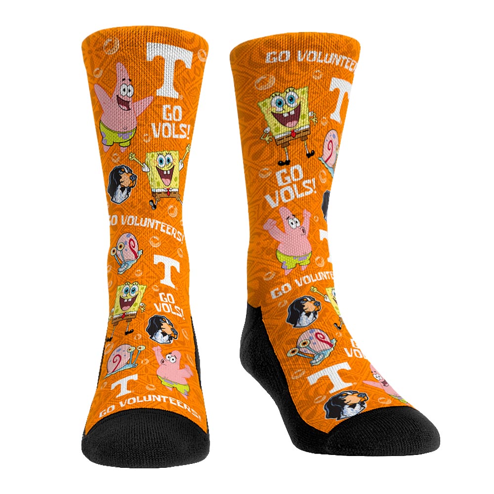 Tennessee Volunteers - SpongeBob SquarePants Characters All-Over