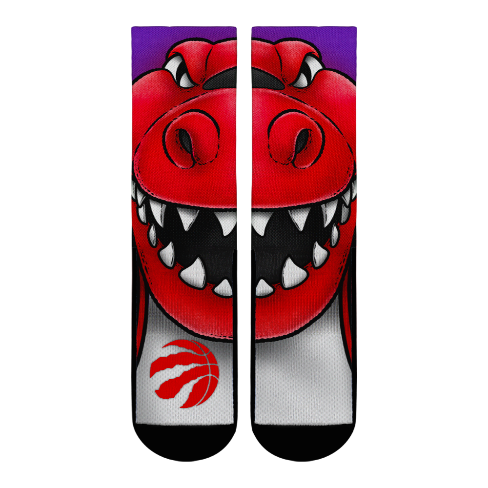 Toronto Raptors - Split Face Mascot