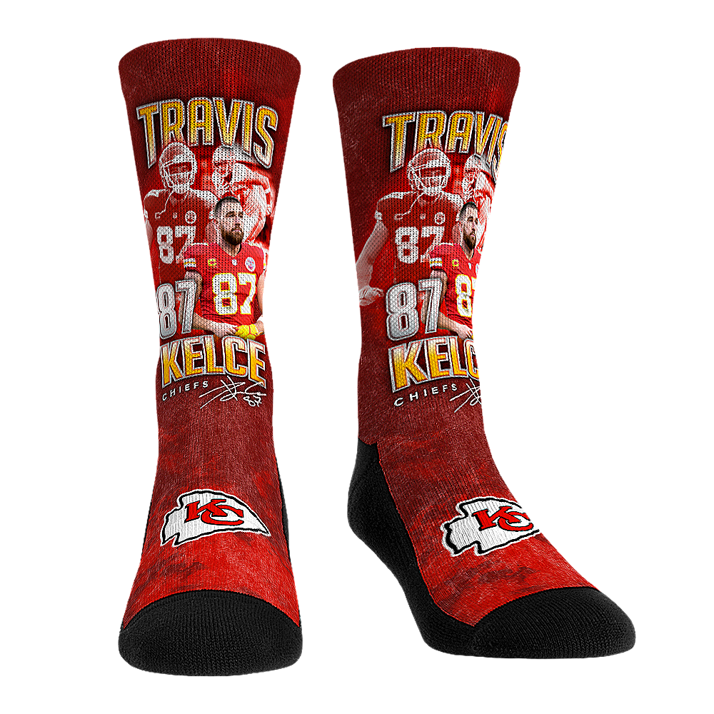 Travis Kelce - Kansas City Chiefs - Retro Photo