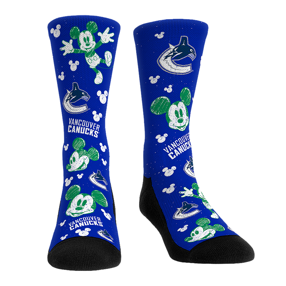 Vancouver Canucks - Disney - Mickey Sketch