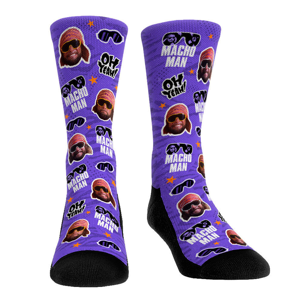 Macho Man Randy Savage - Faces All-Over