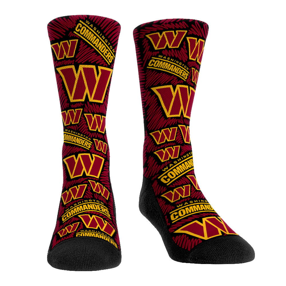 Washington Commanders - Logo Sketch (Black)