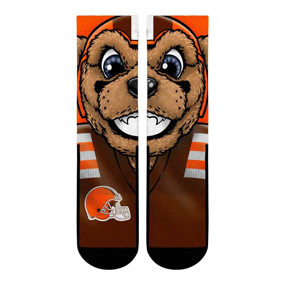 Cleveland Browns - Split Face Mascot