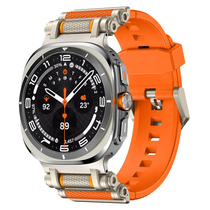 Rotation Axis Silicone Band For Galaxy Watch 7 Ultra/8 Ultra